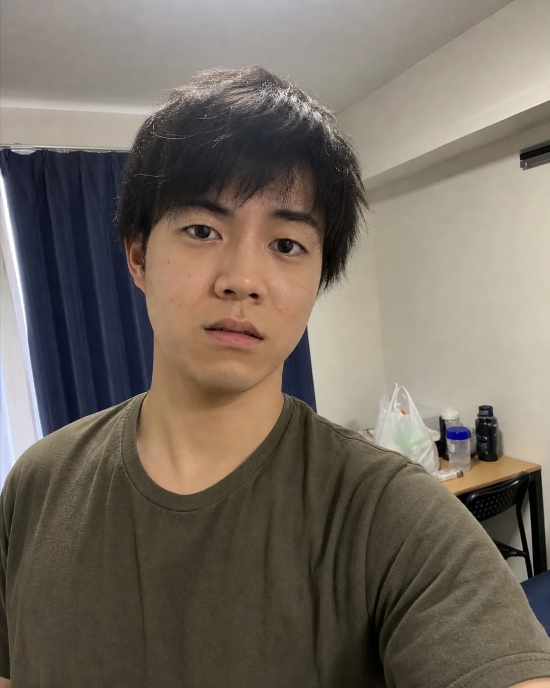 男性の仕上がりイメージの入力イメージ