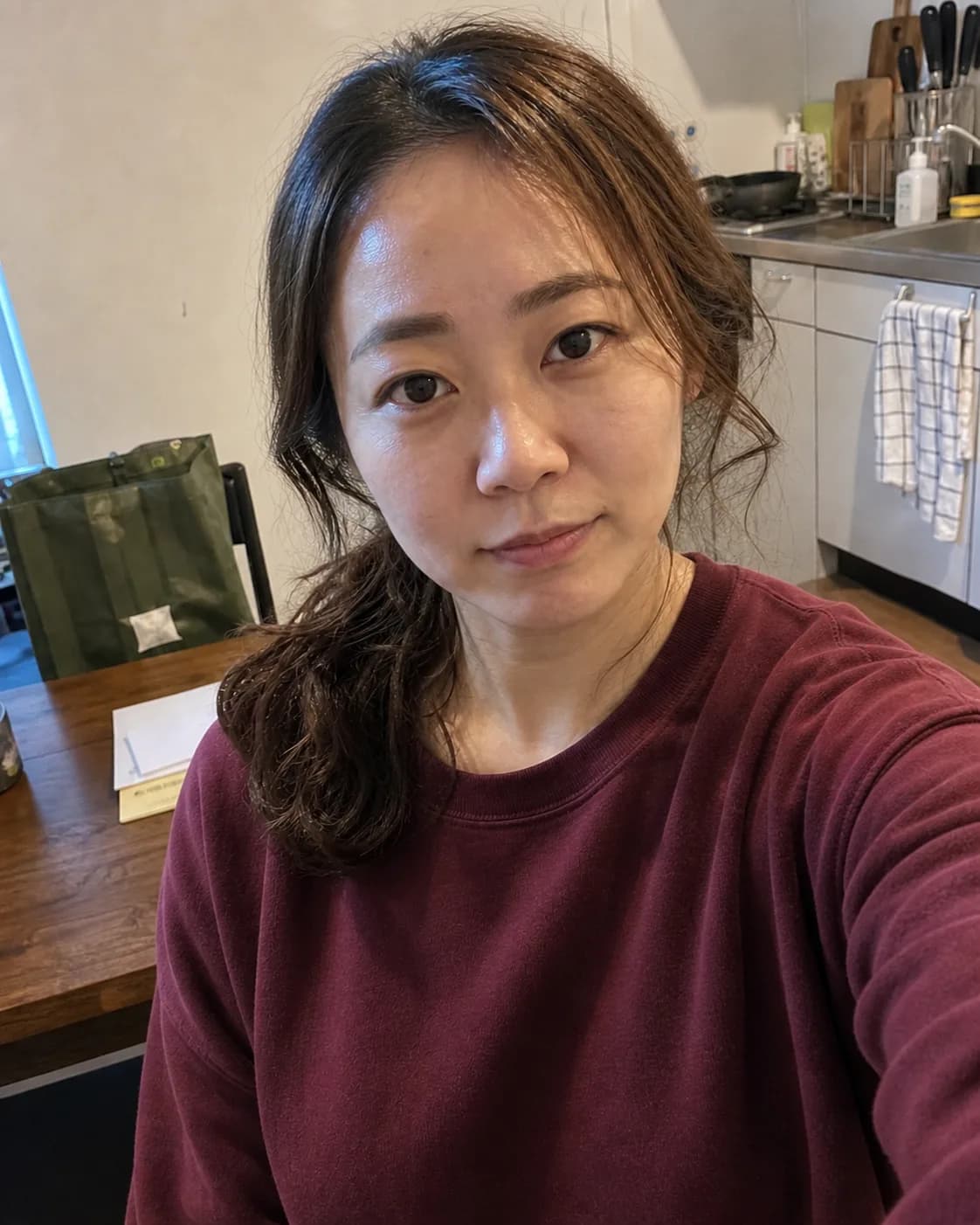 女性の仕上がりイメージの入力イメージ